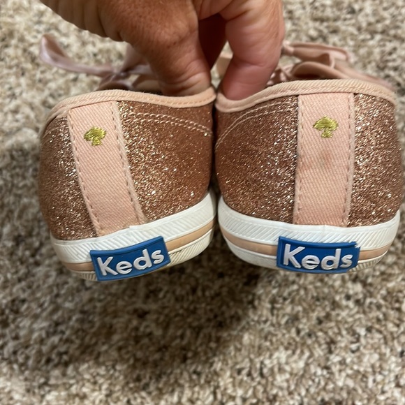 Kate Spade/ Keds brand size 4 sparkly shoes - Picture 3 of 4